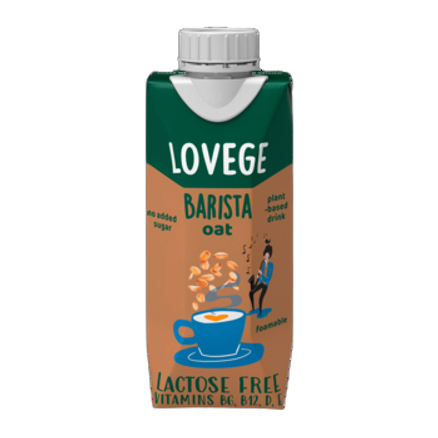 Napój Lovege Owsiany Dla Baristów Bez Cukru 330 ml napój lovege owsiany dla baristów b/cukru 0,33l