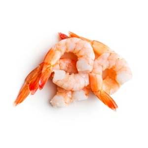 Freezco krewetki vannamei gotowane, obrane, z ogonkiem 31-40pcs/lb 750 g/1 kg iqf 25% glazury, mrożone