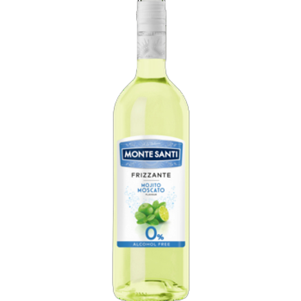 Monte santi frizzante mojito moscato 0% 750 ml monte santi frizzante mojito moscato 0% 0,75l