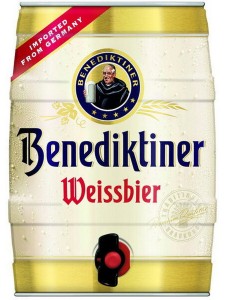 'Piwo Benediktiner Weissbier 5 l puszka