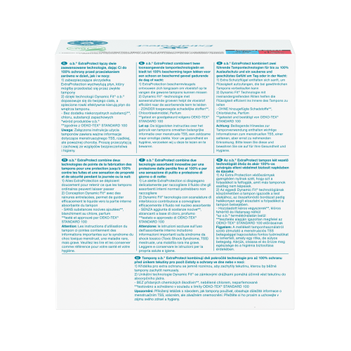 o.b. extra protect super + comfort 36 szt.