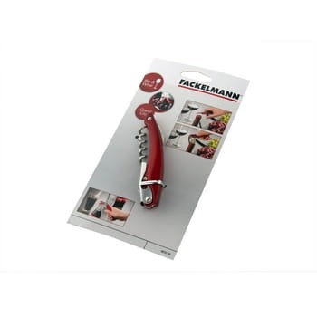 korkociąg kelnerski czerwony grandcru fackelmann 82ae4409e2204641d1837705b42f4dfc