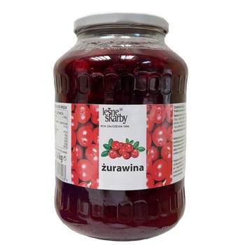 Leśne skarby żurawina do mięsa 1,6 l 40487f87c0c18b8e0530eb4d864d9a25
