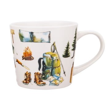 kubek stożek 400 ml dekoracja podróżnik altom design 1497811c16bf7737d18a07cf46268e89