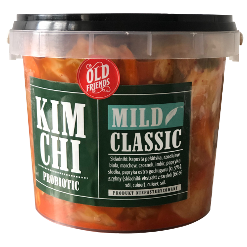 kimchi classic mild polska 900g old friends