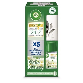 air wick freshmatic białe kwiaty/white flowers 250 ml komplet nested c48dfc34093fa15b049a66e391fd05ce