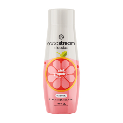 syrop sodastream zero różowy grapefruit 440 ml