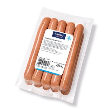 kabanos do hot - doga 700 g mrożony morliny f71970bf700f219d51eeb2f6b17a6627