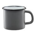 Kubek emaliowany szary 28 cm emalia olkusz