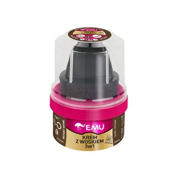 Emu krem z woskiem do butów 3w1 (instant shine shoe wax cream) - brązowy 50 ml b7759f8b19fc6d1f13a105f90ca2de29