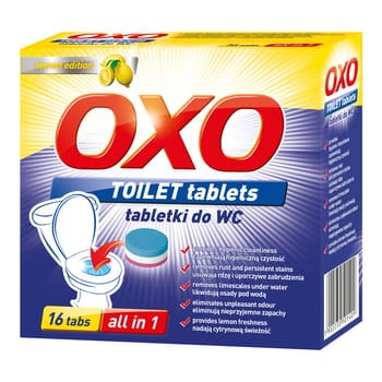 oxo tabletki do czyszczenia toalet lemon 25 g x 16 tabs 6198622e9ce1985e5a7b69a8909ab9b3