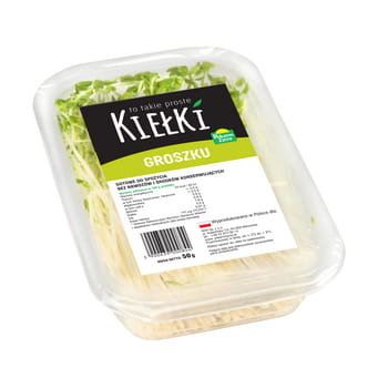 Kiełki groszku polska 50 g pokarm życia 3374bfb6b8304d9d5c8a542b5f6e9f2d