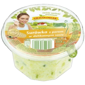 Surówka z porem w delikatnym sosie polska 300 g grześkowiak