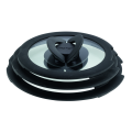 zestaw szklanych pokrywek ingenio 16/18/20cm tefal