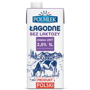 polmlek mleko łagodne bez laktozy 2% 1 l ac8f0c25bf69b05f8431ee448e16e613