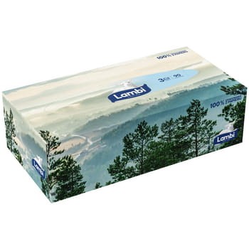 lambi nature's best chusteczki kosmetyczne 3-warstwowe 90 szt. mix wzorów 4c5d2de423c3a4a3d7c33bc27d8f5423