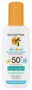 Kolastyna '24 wrażliwa skóra emulsja ochronna dla dzieci w sprayu spf50+ 150 ml