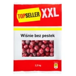 topseller xxl wiśnie bez pestek 2,5 kg