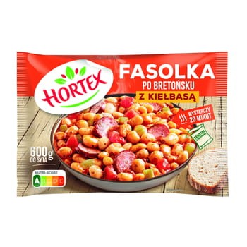 hortex fasolka po bretońsku z kiełbasą 600 g 8b92e5fe4d9a9b7dd0633554a639df65