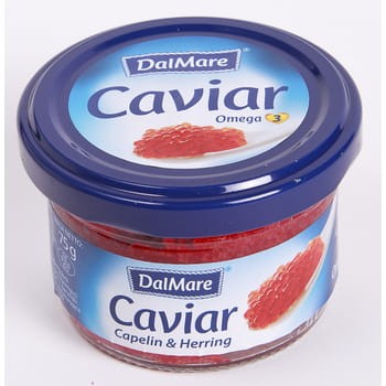 kawior czerwony caviar capelin & herring dalmare 75 g 01ad9afdaf6dad272fb6f3f6f4f07f2d