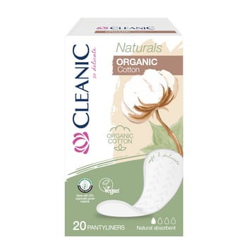 wkładki higeniczne dla kobiet cleanic naturals organic cotton 20 sztuk a2b5f0e80fb39d5e3d2d4f7b5aa1ad70