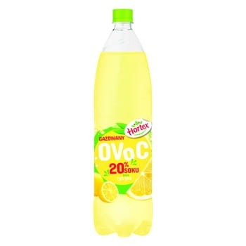 Hortex gazowany ovoc napój o smaku cytyny butelka pet 1,5 l 9fd563439918d906f2c299ce52ed08b3