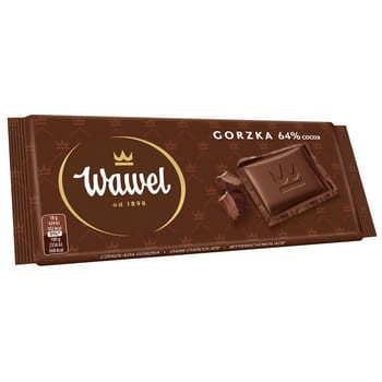 Wawel gorzka 64% cocoa 90 g cf811ae72946628b11dad6dfdc0389cc