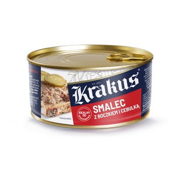 Smalec z boczkiem i cebulką 300 g Krakus 3ab0198610da0574553c89c8d219df82