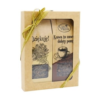 Czas na herbatę - zestaw kawa 100 g i herbata 70 g 97b9322fdf1e879cb03be93bebedf545