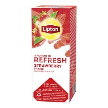 Lipton classic strawberry 25 kopert x 1,6 g (truskawka) 586525c660d0d441c10ca0c895fb53b2