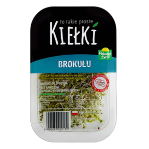 Kiełki brokułu polska 50 g pokarm życia