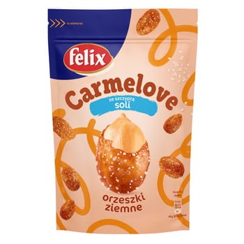felix carmelove orzeszki ziemne ze szczyptą soli 160 g cf3f2beba2f670a674fd472286ca985d
