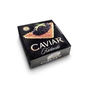 Kawior czarny królewski z taszy 50 g aakerman