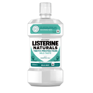 listerine naturals gum protection płyn do płukania jamy ustnej mild taste 500 ml