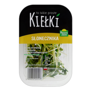 Kiełki słonecznika polska 50 g pokarm życia