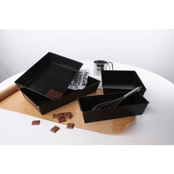 forma blacha fakturowana 310x12x7,5cm czarna forma blacha fakturowana 310x12x7,5cm czarna