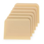 skrobka prostokątna z tworzywa - zestaw 6 szt. hendi