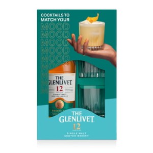 'Glenlivet 12YO 700 ml 40% + 2 szklanki