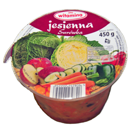 surówka warzywna jesienna 450 g surówka warzywna jesienna 450 g