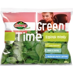 Szpinak baby myty unia europejska 200 g eisberg