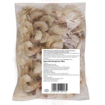 myfood krewetka surowa obrana z ogonkiem, rozmiar: 16-20 szt./lb, glazura: 30%, 700 g/1000 g 5e3d62f4328c3860c345e18573a96d53