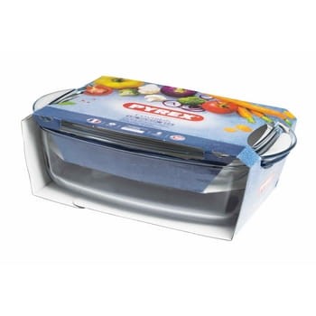 Naczynie prostokątne z pokrywą 4,6 l pyrex 3896250a5c9554fc69bff601a2d383af
