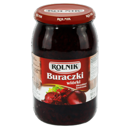 Buraczki wiórki Rolnik 850 g Buraczki wiórki Rolnik 850g