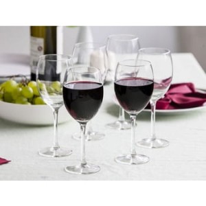 kieliszek do wina czerwonego diamond 330 ml 6 sztuk