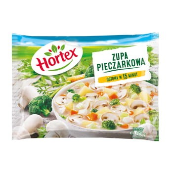 Mrożona Zupa pieczarkowa Hortex 450 g 30.jpg