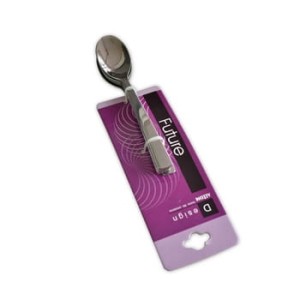 komplet 6 łyżeczek do herbaty na blistrze future