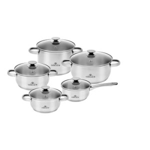 komplet garnków first 10 elementów gerlach