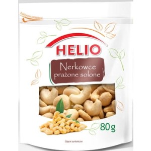 Nerkowce prażone solone 80 g helio