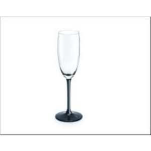 Kieliszek do szampana 180 ml czarna nóżka