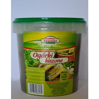 Ogórki kiszone polska 500 g małgorzata kałużna 68d08f2821aa415a0625977970ace558